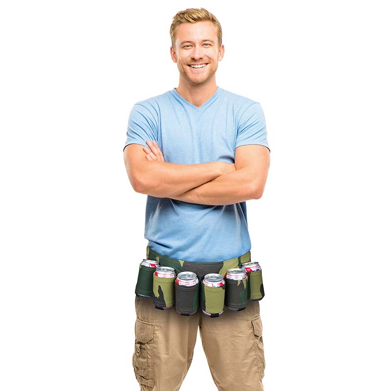 Camo Six Pack Beer Belt Camo Six Pack Beer Belt