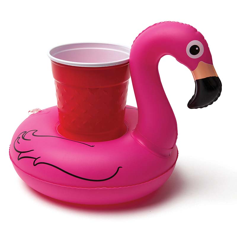 Flamingo Floating Inflatable Pool Can Coolers