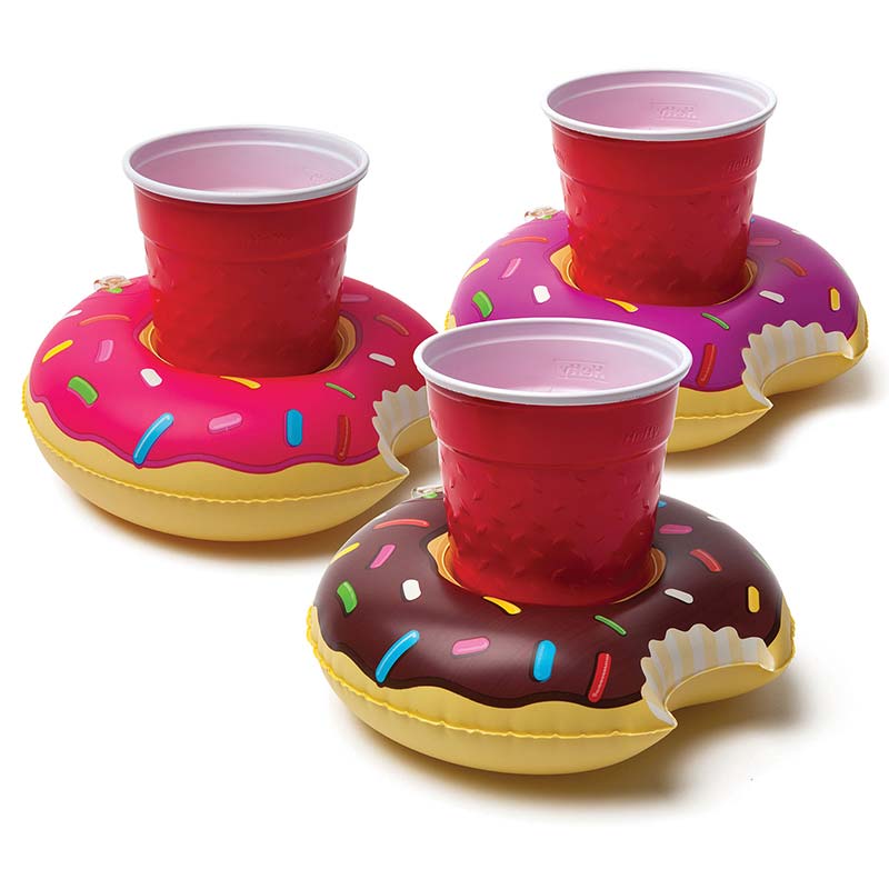 Donut Floating Inflatable Pool Can Coolers Donut Floating Inflatable Pool Can Coolers