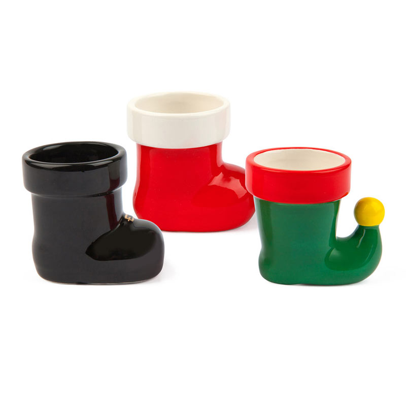 Holiday Elf Boot Shot Glass Set Holiday Elf Boot Shot Glass Set