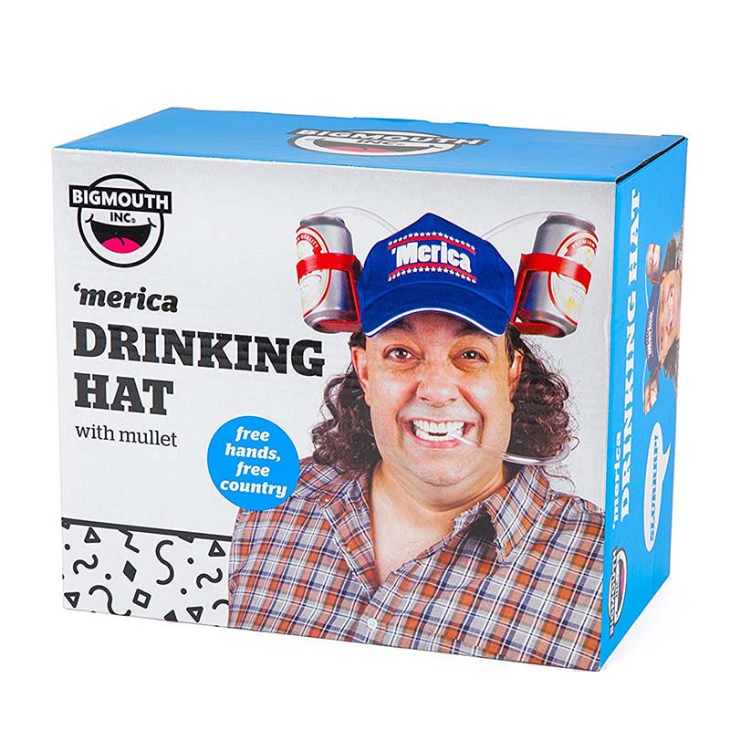 'Merica Mullet Guzzler Hat 'Merica Mullet Guzzler Hat