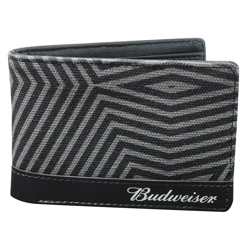 Budweiser Black Slim-Fold ID Wallet Budweiser Black Slim-Fold ID Wallet