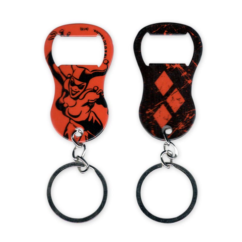 Harley Quinn Keychain Bottle Opener