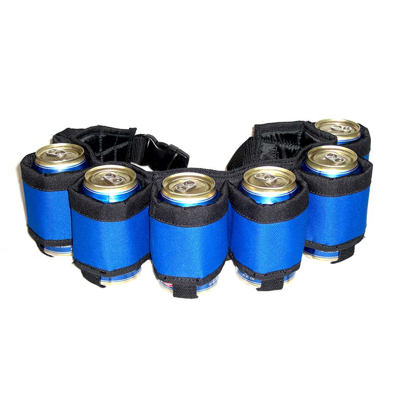 Blue Six Pack Beer Belt