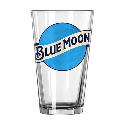Blue Moon Pint Glass