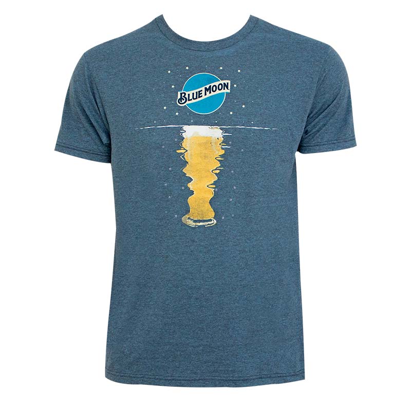 Blue Moon Men's Navy Blue Moonrise T-Shirt Blue Moon Men's Navy Blue Moonrise T-Shirt