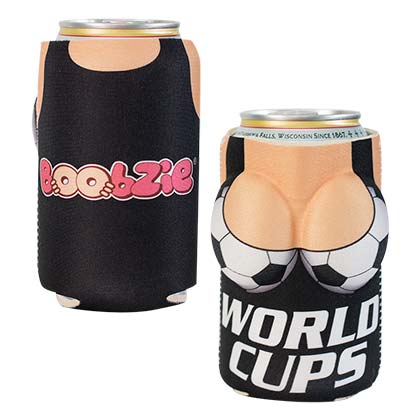 World Cups Boobzie Beer Can Cooler