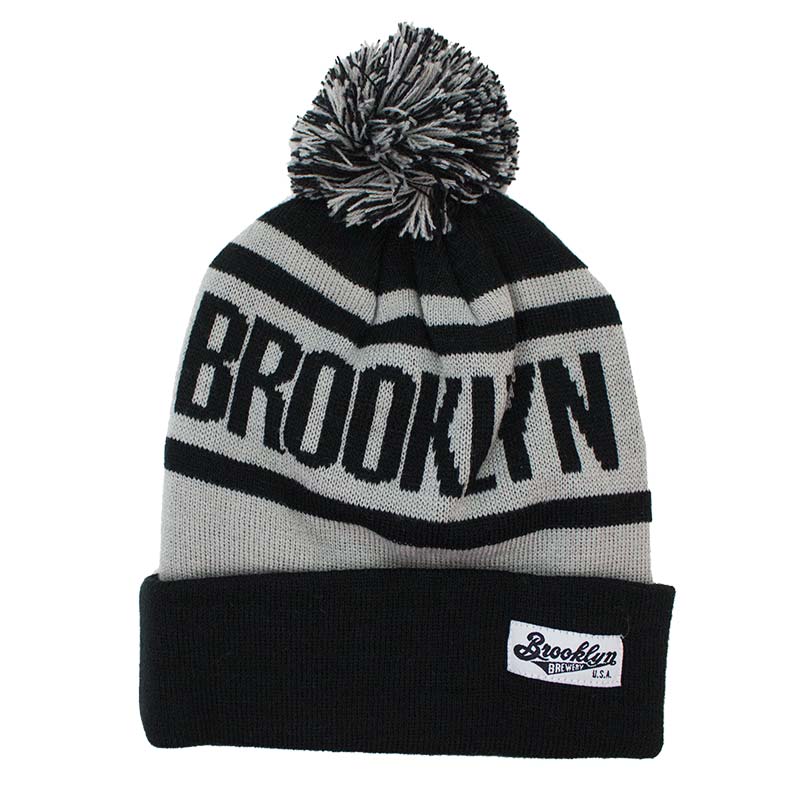 Brooklyn Brewery Knit Winter Pom Beanie Brooklyn Brewery Knit Winter Pom Beanie