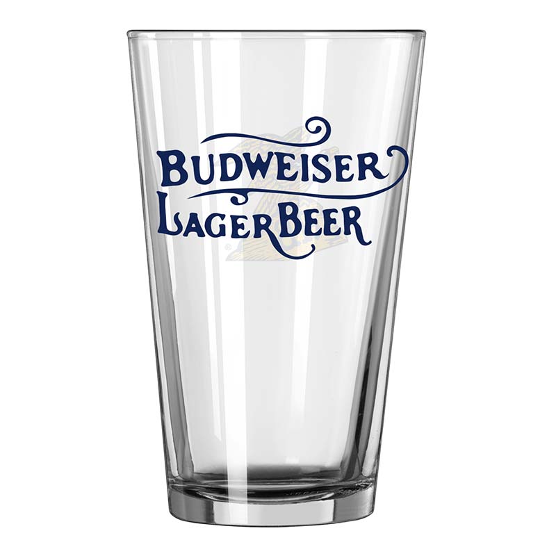 Budweiser Eagle Logo Pint Glass Budweiser Eagle Logo Pint Glass