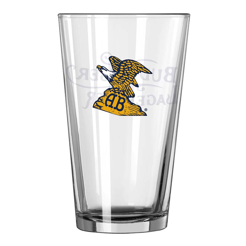 Budweiser Eagle Logo Pint Glass Budweiser Eagle Logo Pint Glass