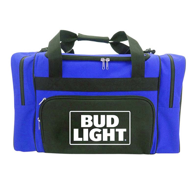 Bud Light Shoulder Strap Duffle Cooler Bag Bud Light Shoulder Strap Duffle Cooler Bag