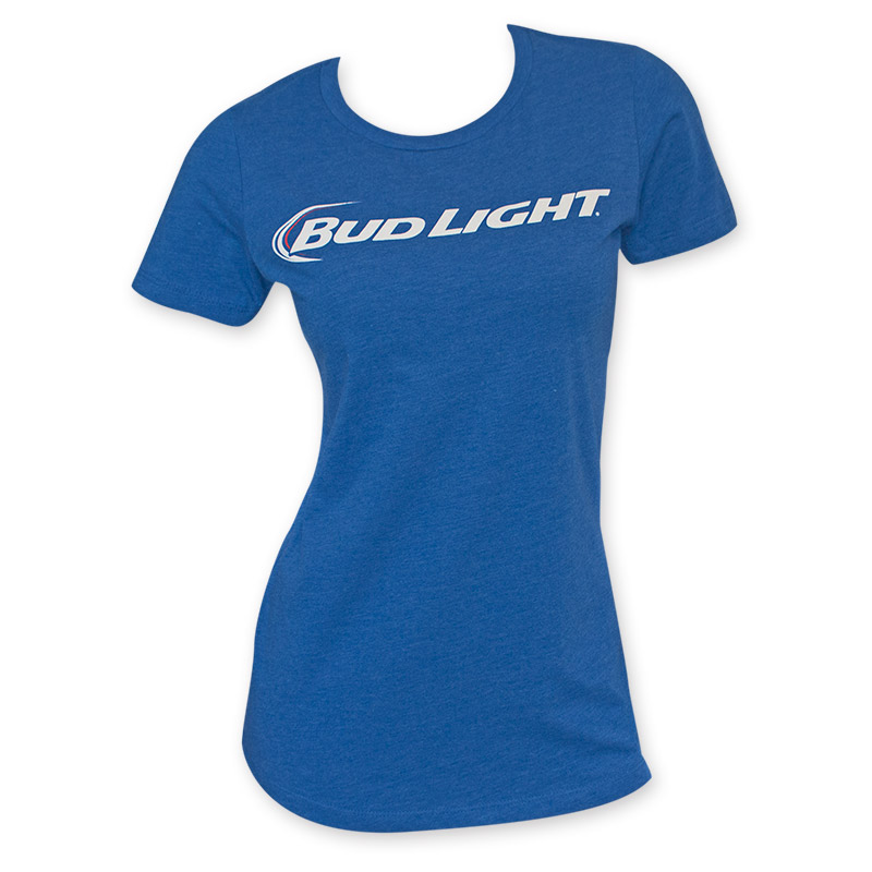 bud light crop top tee