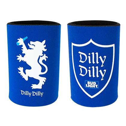 Bud Light Dilly Dilly Double Sided Can Cooler