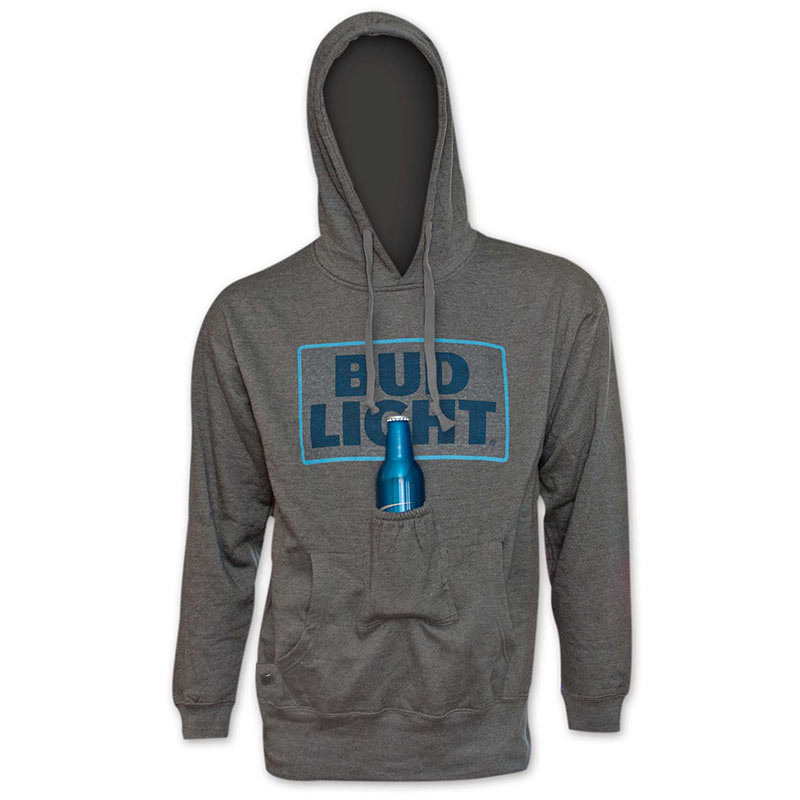 drink holder hoodie