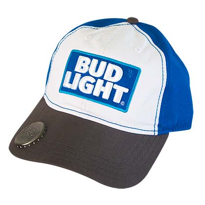 Bud Light Two-Tone Bottle Opener Hat
