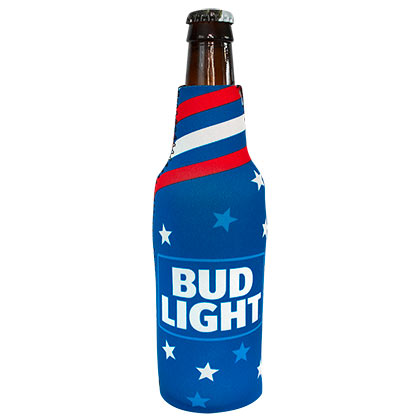 Bud Light Patriotic USA Bottle Cooler