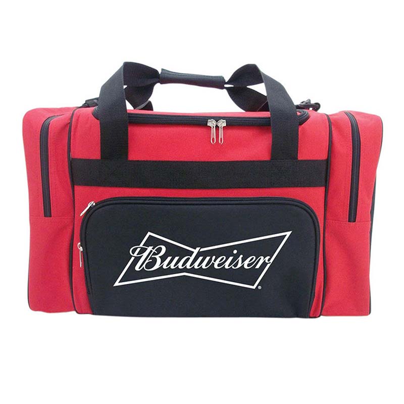 Budweiser Shoulder Strap Duffle Cooler Bag Budweiser Shoulder Strap Duffle Cooler Bag