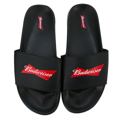 Budweiser Beer Soccer Slides Men's Sandals