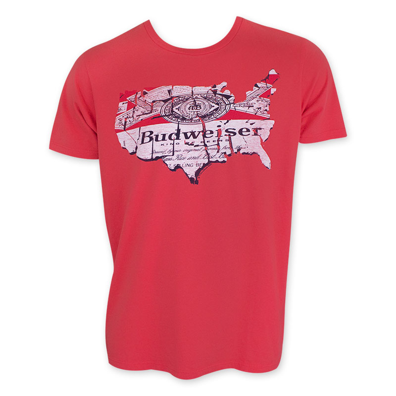 pac sun budweiser shirt