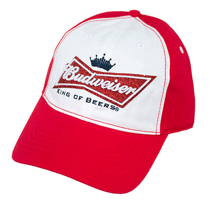 Budweiser Women's Glitter Logo Hat