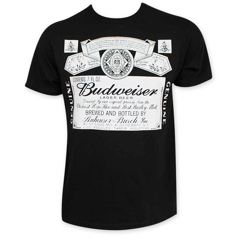 american budweiser shirt