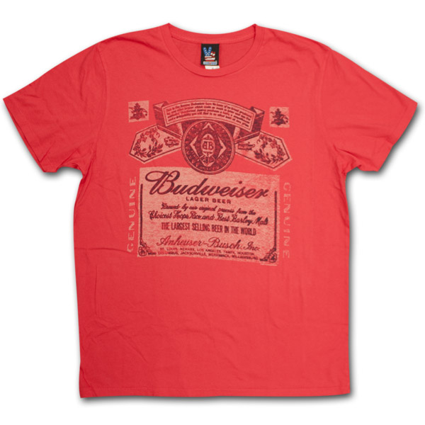 Budweiser Vintage Beer Label Shirt