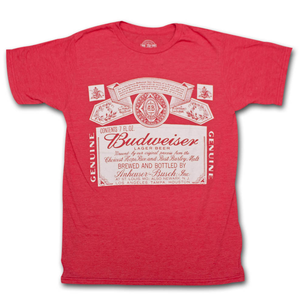 pac sun budweiser shirt