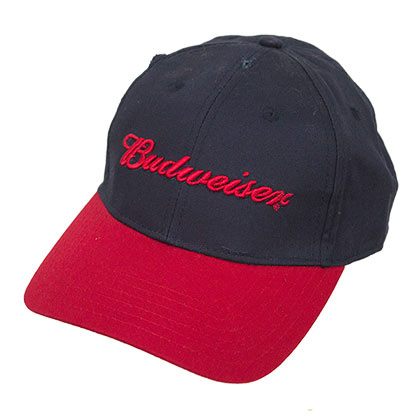 Budweiser Text Logo Frayed Hat