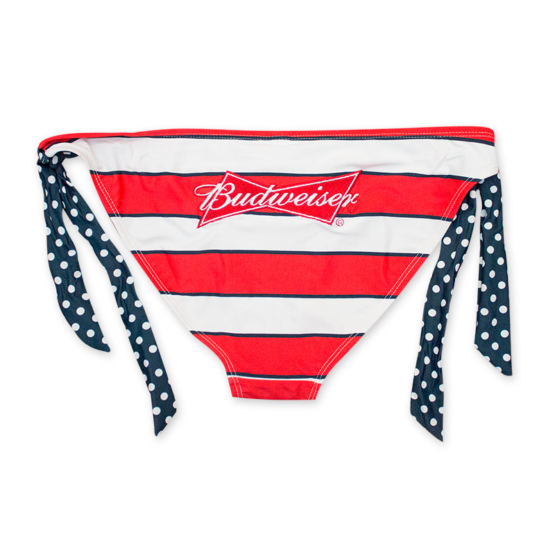 Budweiser Womens Striped Bikini 2248