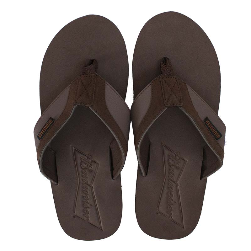 Budweiser Brown Men's Sandals Budweiser Brown Men's Sandals