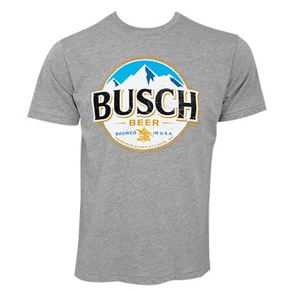 Busch Round Logo Tee Shirt