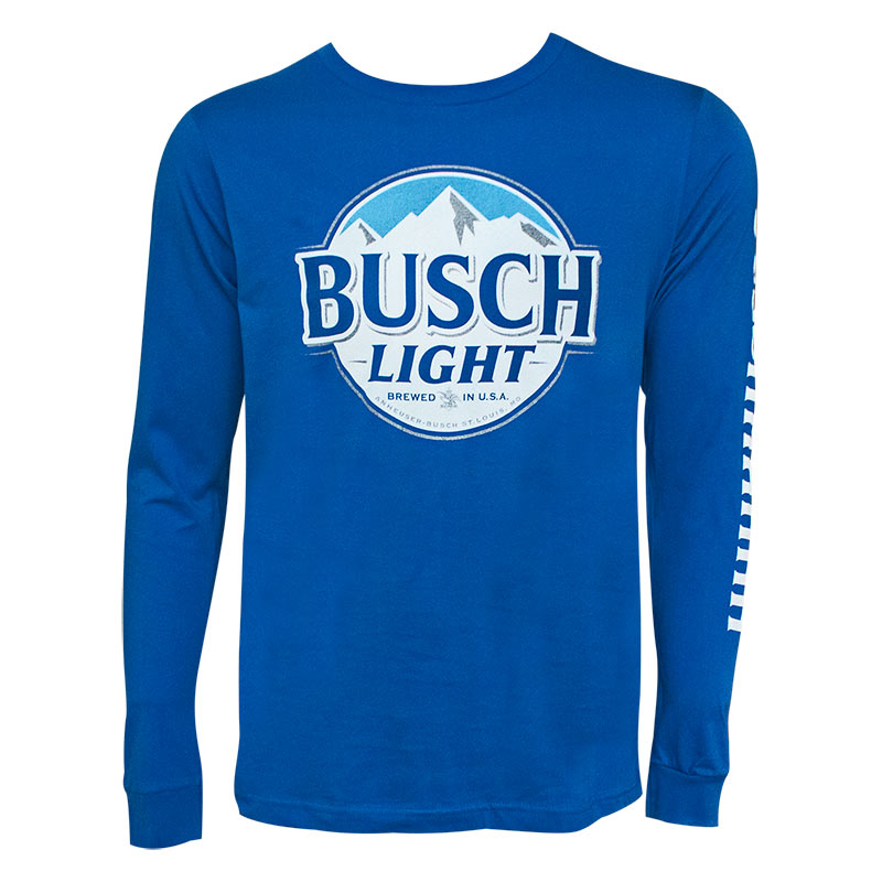 busch lite t shirt