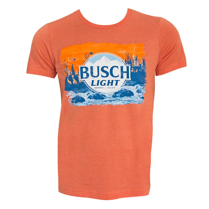 busch lite t shirt