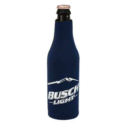 Busch Light Zipper Bottle Cooler