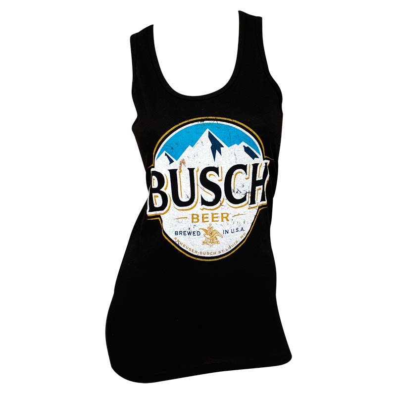 Busch Women's Black Tank Top Busch Women's Black Tank Top
