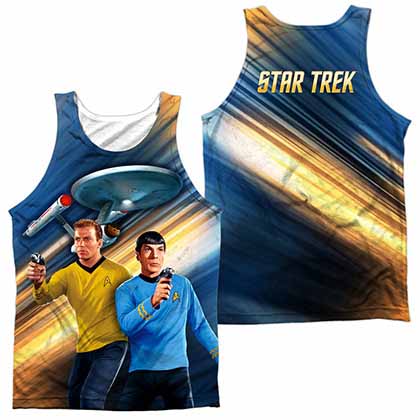 Star Trek Phasers Down Sublimation Tank Top