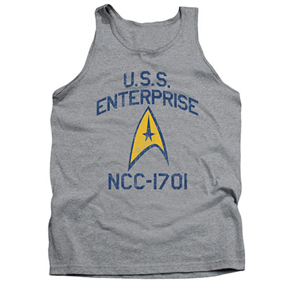 Star Trek USS Enterprise Gray Tank Top