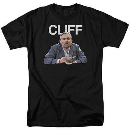Cheers Cliff Black T-Shirt