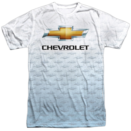 Chevrolet Chevy All Over Logos Tshirt