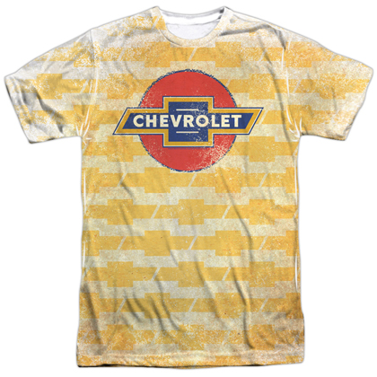 Chevrolet Chevy Repeating Gold Logo Tshirt
