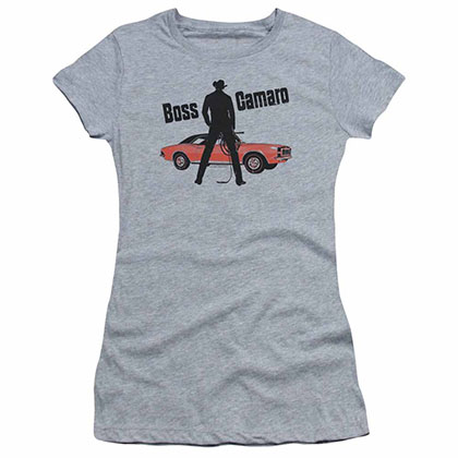 Chevy Boss Gray Juniors T-Shirt