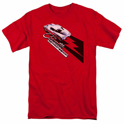 Chevy Split Window Sting Ray Red T-Shirt