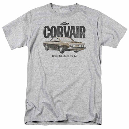 Chevy Retro Corvair Gray T-Shirt