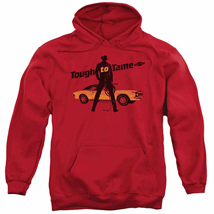 Chevy Tough To Tame Red Pullover Hoodie