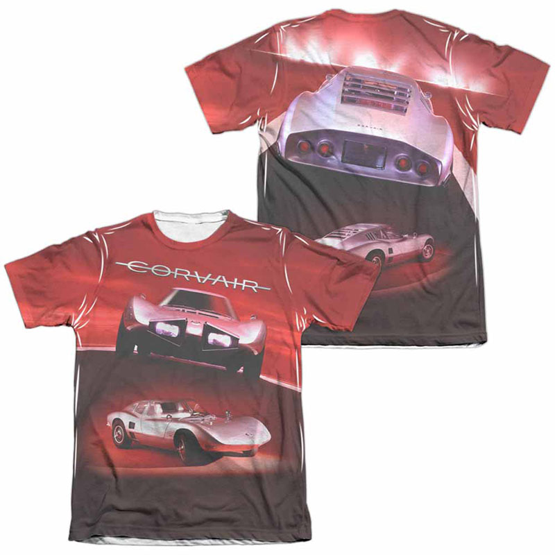 Chevy Silver Bullet White 2-Sided Sublimation T-Shirt Chevy Silver Bullet White 2-Sided Sublimation T-Shirt