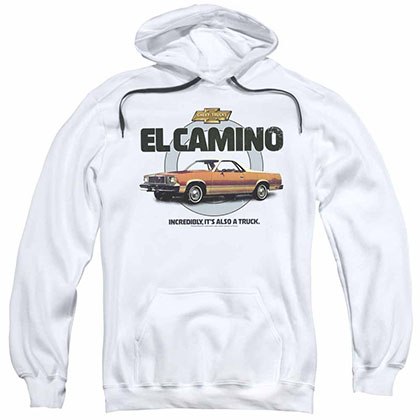 Chevy Also A Truck White Pullover Hoodie
