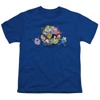 Adventure Time Ball Of Friends Youth Tshirt