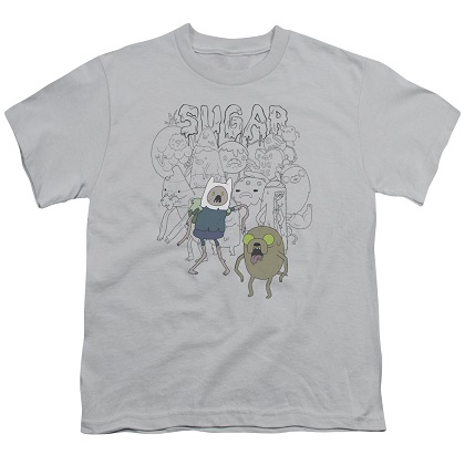 Adventure Time Sugar Zombies Youth Tshirt