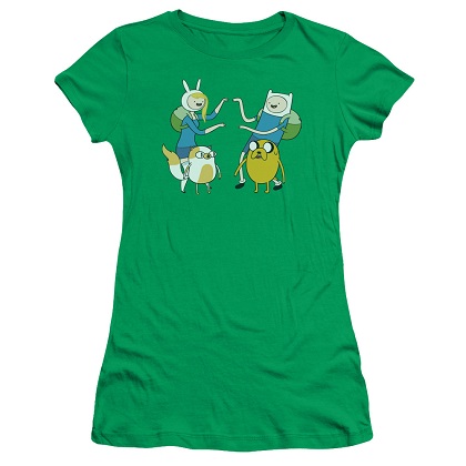 Adventure Time Fionna and Finn Womens Tshirt