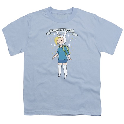 Adventure Time Fionna and Cake Youth Tshirt